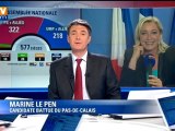 Législatives : Marine Le Pen battue mais satisfaite