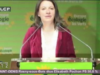 Cécile Duflot se félicite "de la naissance du 1er groupe écologiste"