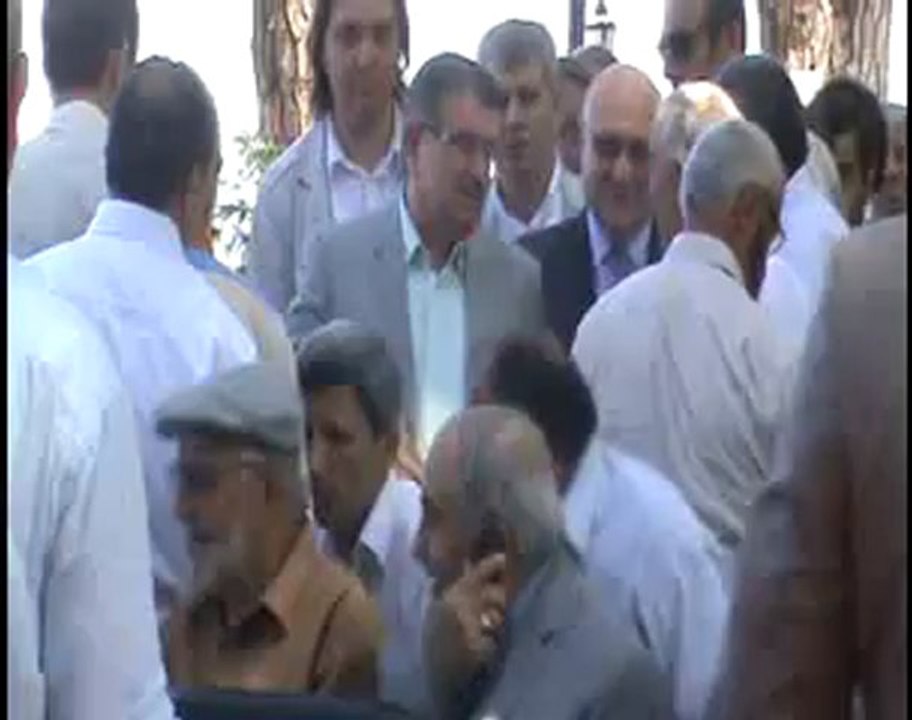 2012 Yılı Hacı Yusuf Bahri Efendiyi Anma Programı-İçişleri Bakanının Gelişi