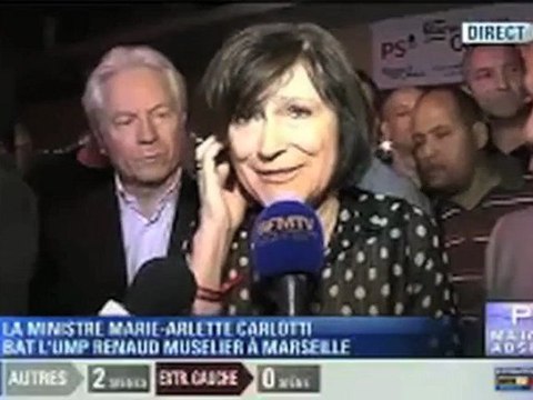 Réaction de Marie-Arlette Carlotti - Législatives 2012