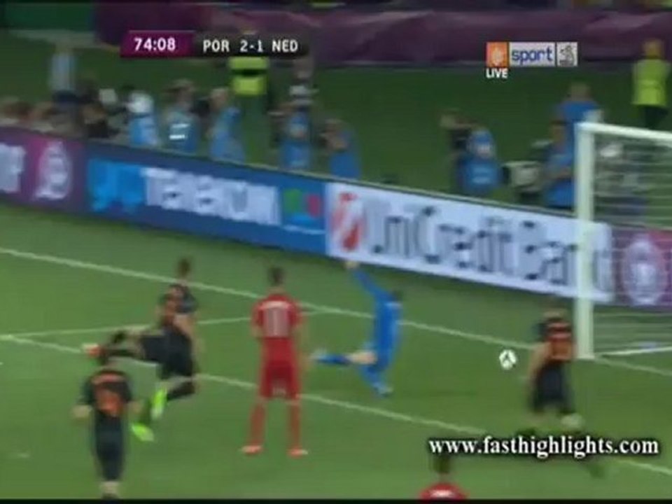 أهداف مباراة البرتغال وهولندا