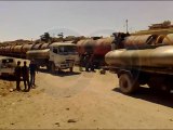 وصول قطار مياه القوات المسلحة إلى مطروح لمواجهة أزمة المياة والجنزوري يعد بانشاء محطة تحلية بمطروح