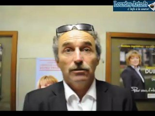Réaction d'Alain Garrot-au soir du 2ème tour des Législatives 2012