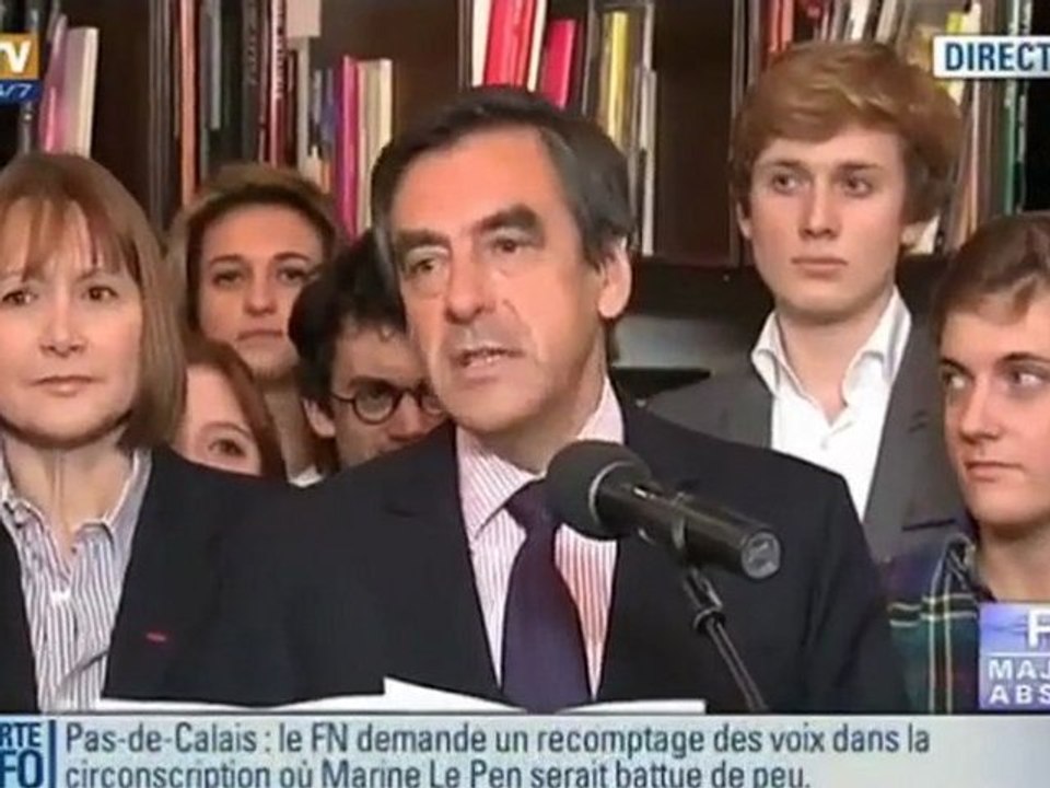 François Fillon élu député à Paris