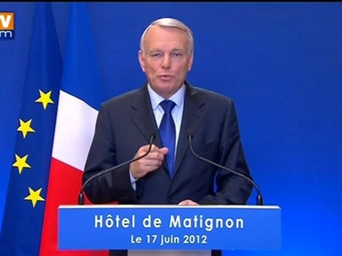 Jean-Marc Ayrault remercie les Français d’avoir choisi la cohérence