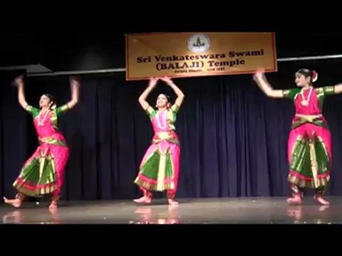 SRI VENKATESWARASWAMY TEMPLE: DANCEFEST 2012: ANUPAMA RAJESH IYER'S TILLANA