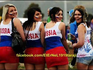 Beautiful  Russian fans girls