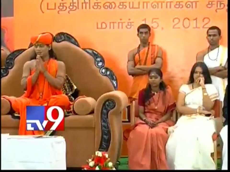 Nityananda in jail after his disciples beat KRS activists -part 2