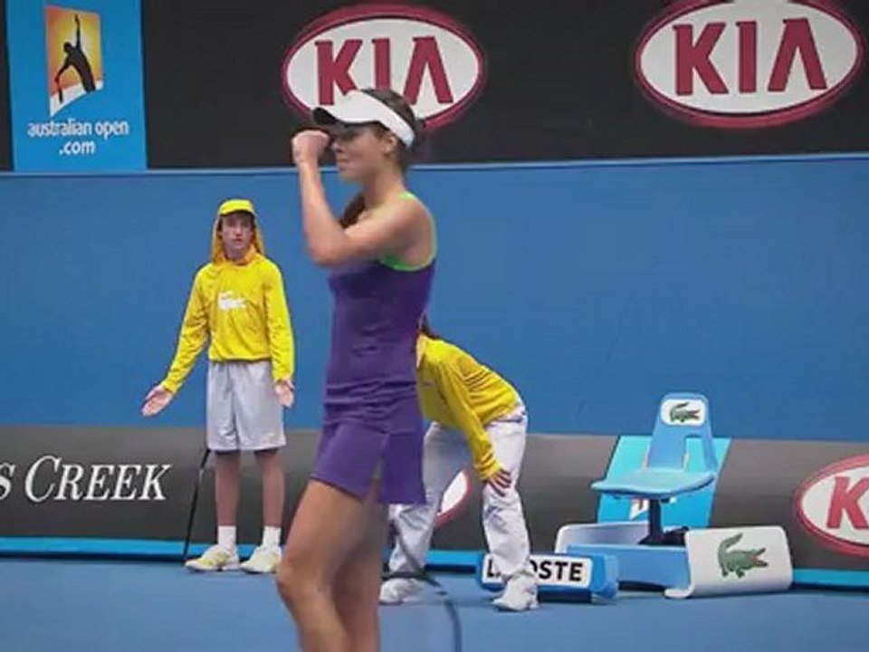 Interview avec Ana Ivanovic _ Australian Open 2012