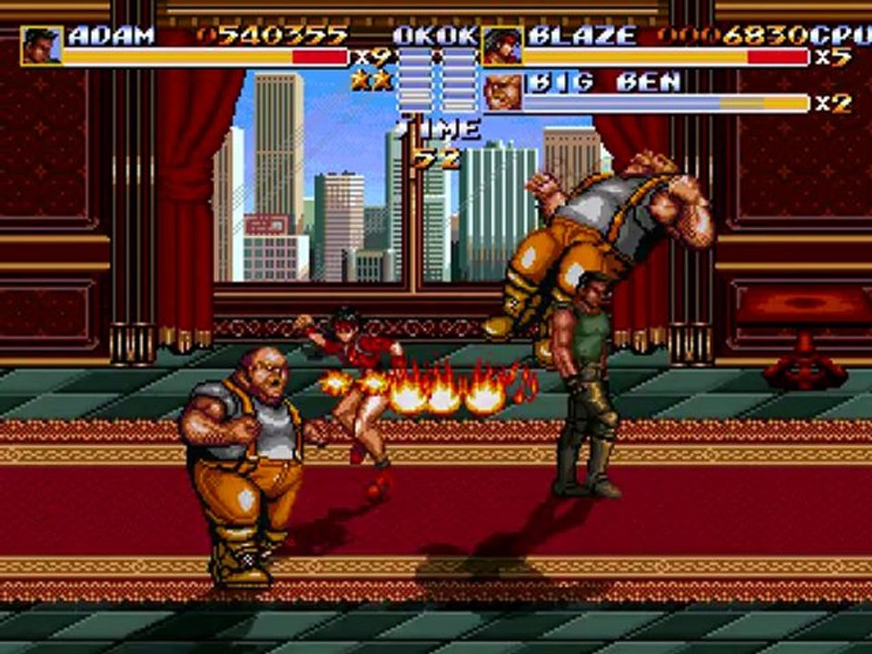 Streets of Rage Remake Playthrough Part 3