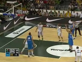 Απίστευτο τρίποντο από κέντρο στην εκπνοή για τη Λιθουανία