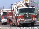 MFD Codiac RCMP and NB Ambulance responding Lights & Sirens