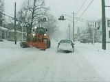 Snow plows Taxi accident Storm hits Moncton