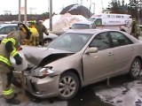 Multi vehicle Accident-2 Injured RCMP on scene