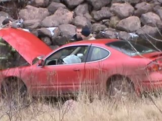 Car Accident-fluids leaking into Jonathan Creek