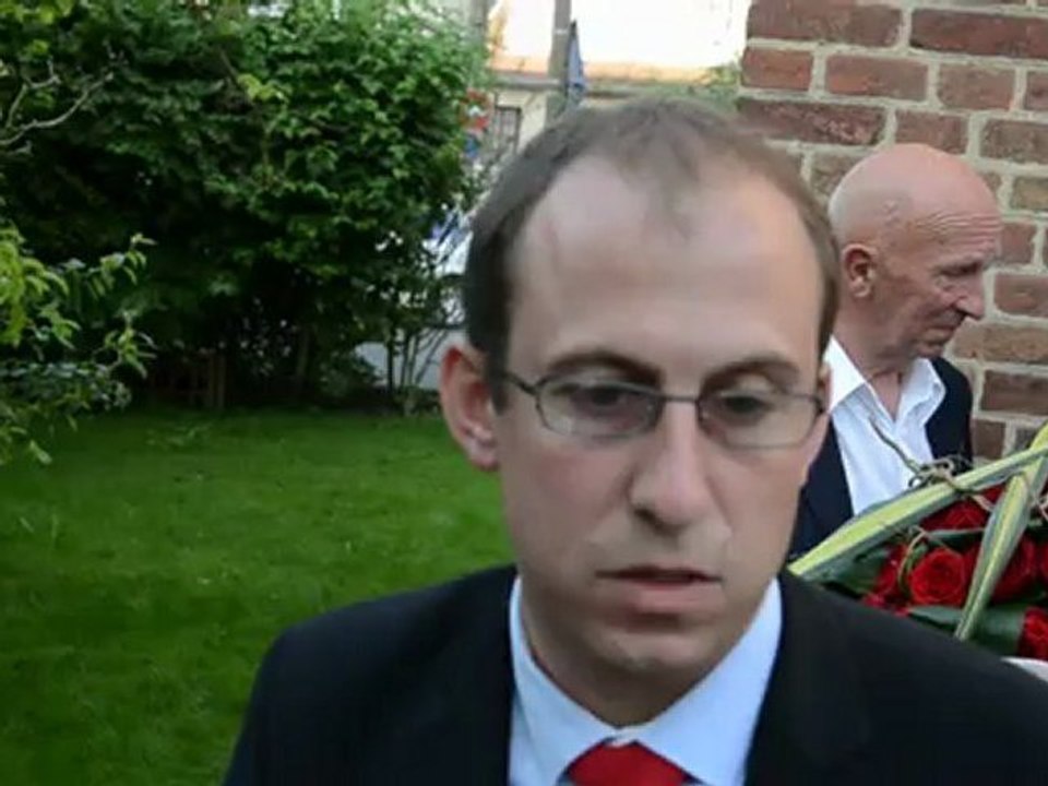 Nicolas Bays, nouveau député de la 12e circonscription du Pas-de-Calais  rend hommage à Jean-Pierre Kucheida