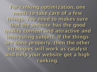 Search Engine Optimization - A Necessity of Any
