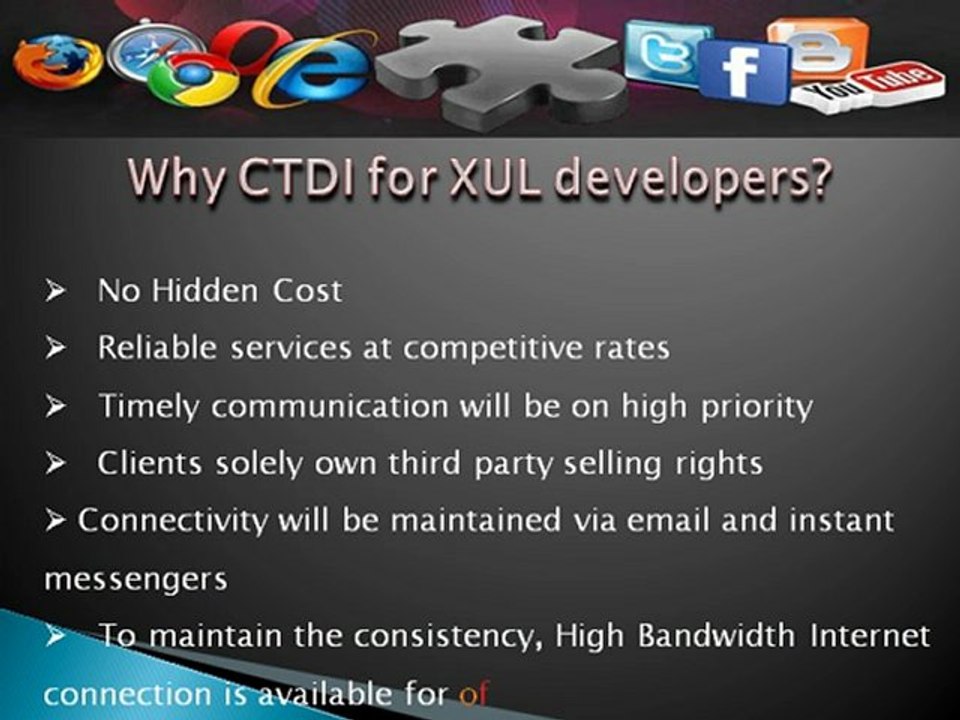 XUL Developers