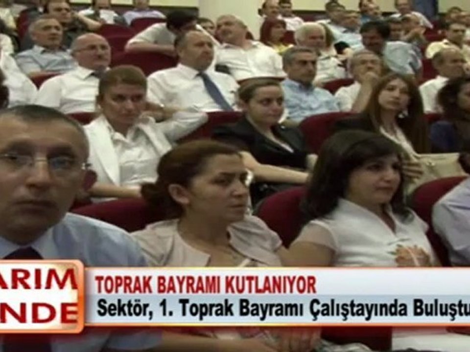TOPRAK BAYRAMI KUTLANIYOR