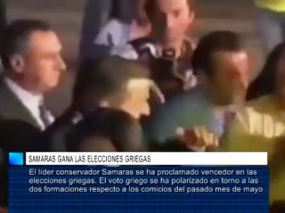 Samaras gana las elecciones griegas