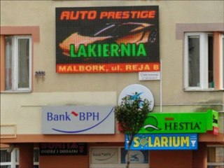 EKRAN LED MALBORK, KOŚCIUSZKI TEL.782 666 777