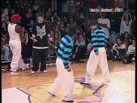 FINAL Locking Hip Hop Battle @ Juste Debout : Manu & Loic VS. Yuu & Rei
