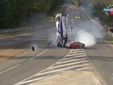 24h du Mans 2012 Horror crash Davidson
