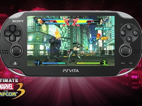 ULTIMATE MARVEL VS. CAPCOM 3 PlayStation Vita Gameplay Video #3