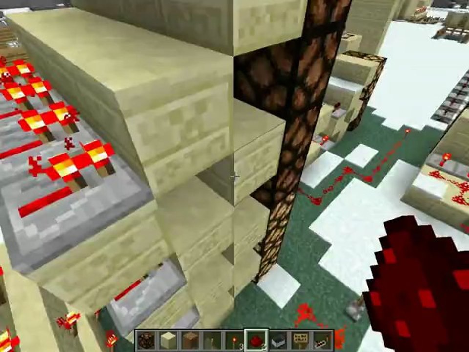 Minecraft high tech 6 : Affichage avec lampes