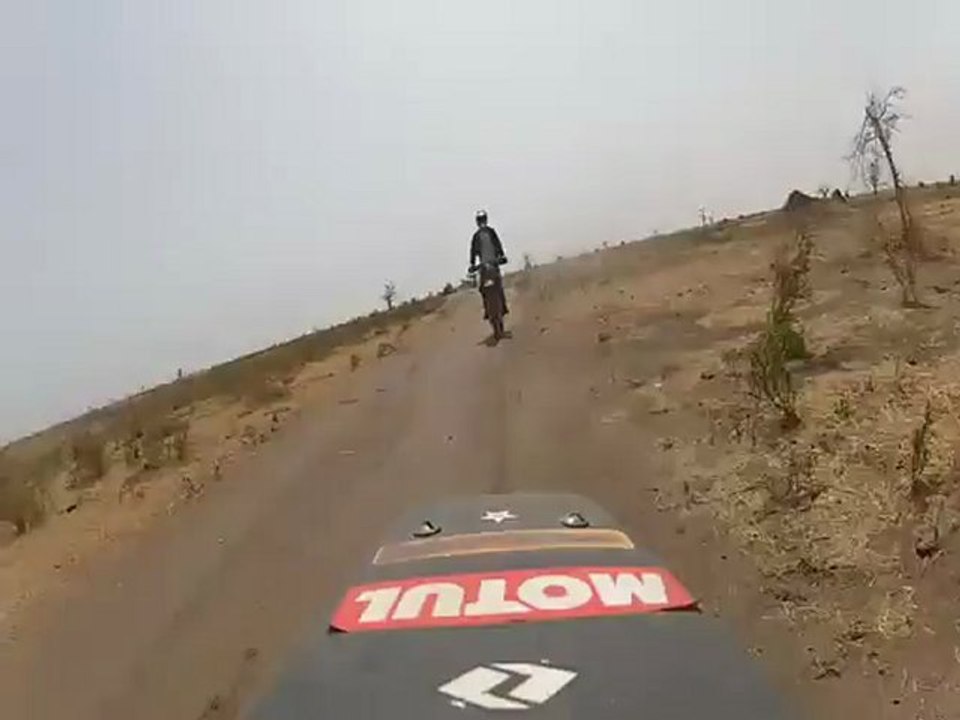 Ma chute en moto