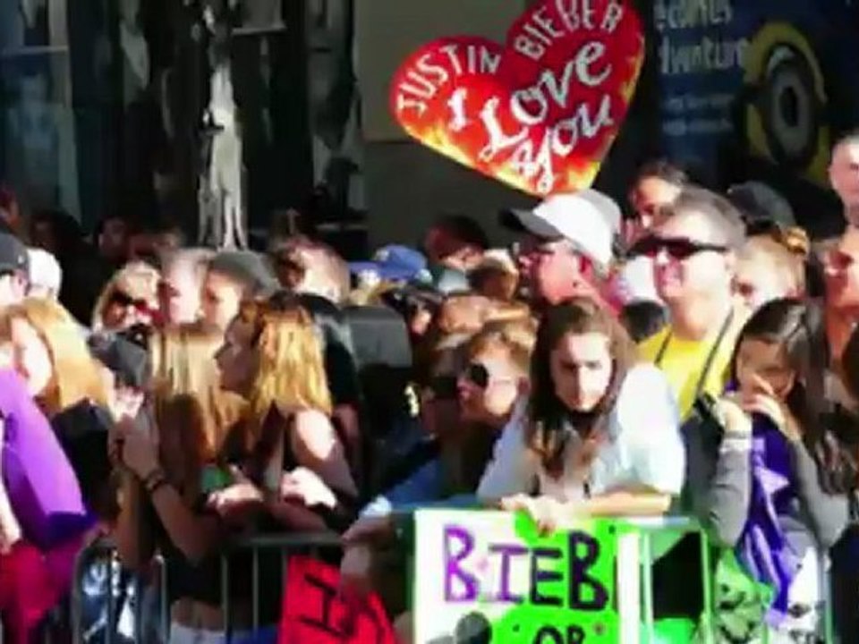 Justin Bieber machte bei Today Show die Girls verrückt