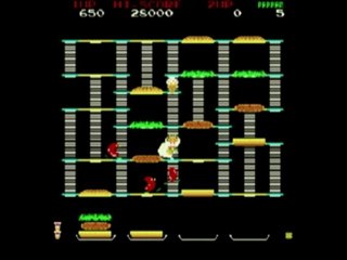 CGRundertow BURGER TIME for Arcade Video Game Review