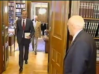 Samarás inicia contactos para formar gobierno en Grecia
