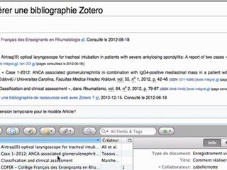 Insérer une bibliographie faite avec Zotero sur Mediwiki