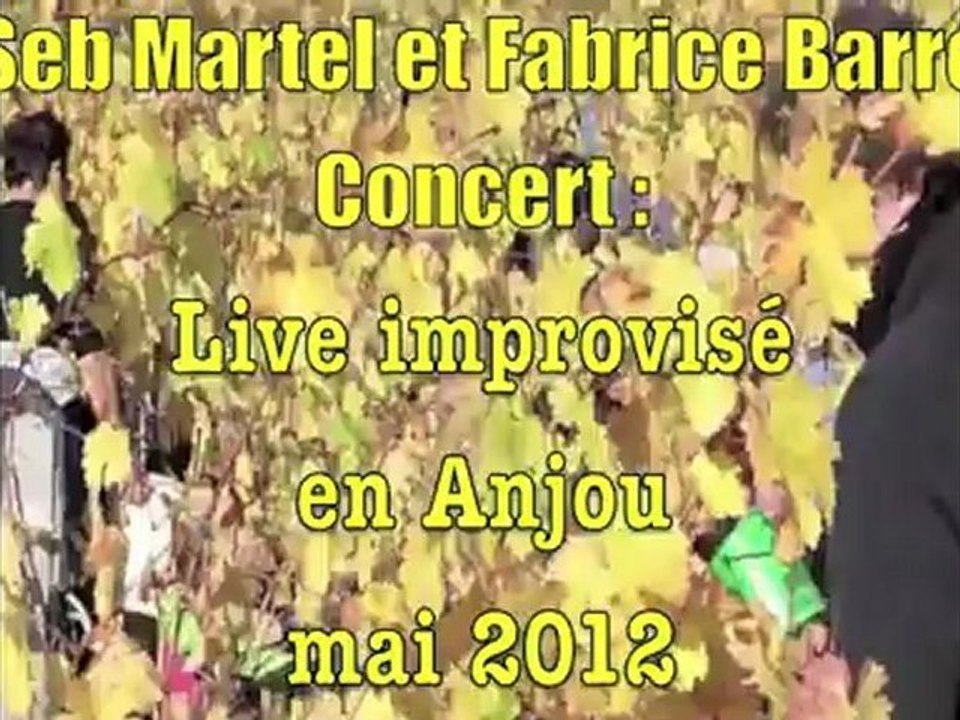 Seb Martel et Fabrice Barré Live à  "La Grange des Sources"