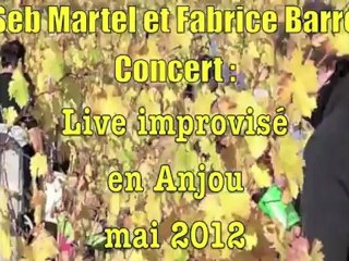 Seb Martel et Fabrice Barré Live à  "La Grange des Sources"