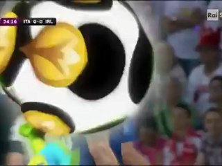 Italia - Irlanda Goal di Cassano 34'