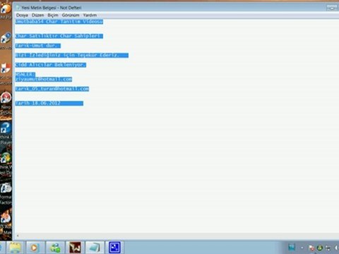 Umutbaba54 Char Tanıtım Videosu