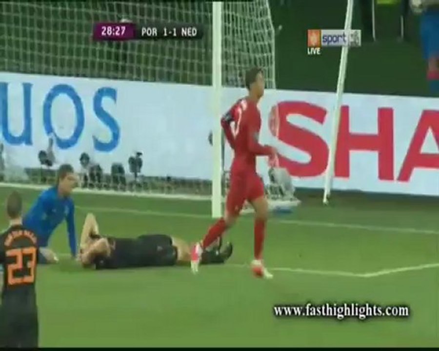 EURO 2012 PAYS BAS-PORTUGAL (1-2)