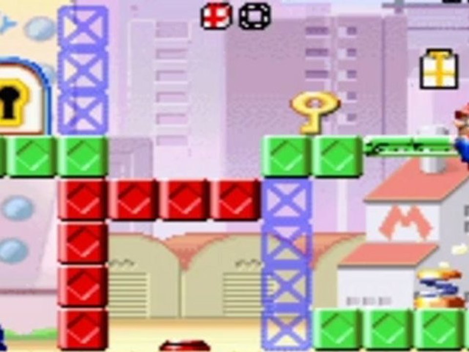 Mario vs. Donkey Kong - Monde 1 : Mario Toy Company - Niveau 1-1