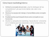 Calidad en los servicios. Qué es y cómo influye el marketing interno