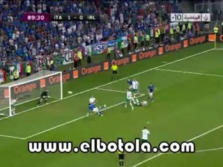 هدف إيطاليا التاني ضد إيرلندا