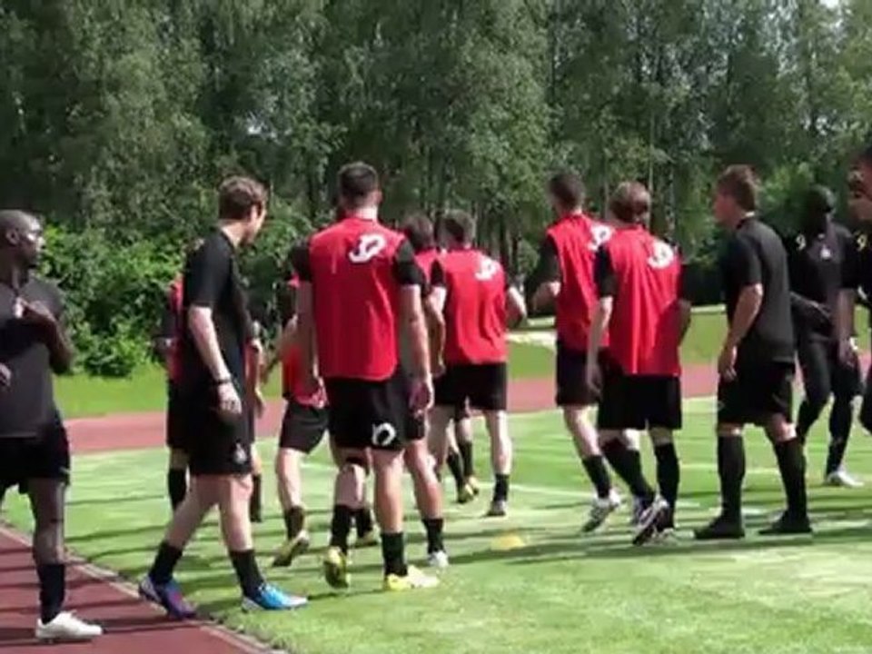 Premier entraînement pour le Servette FC!