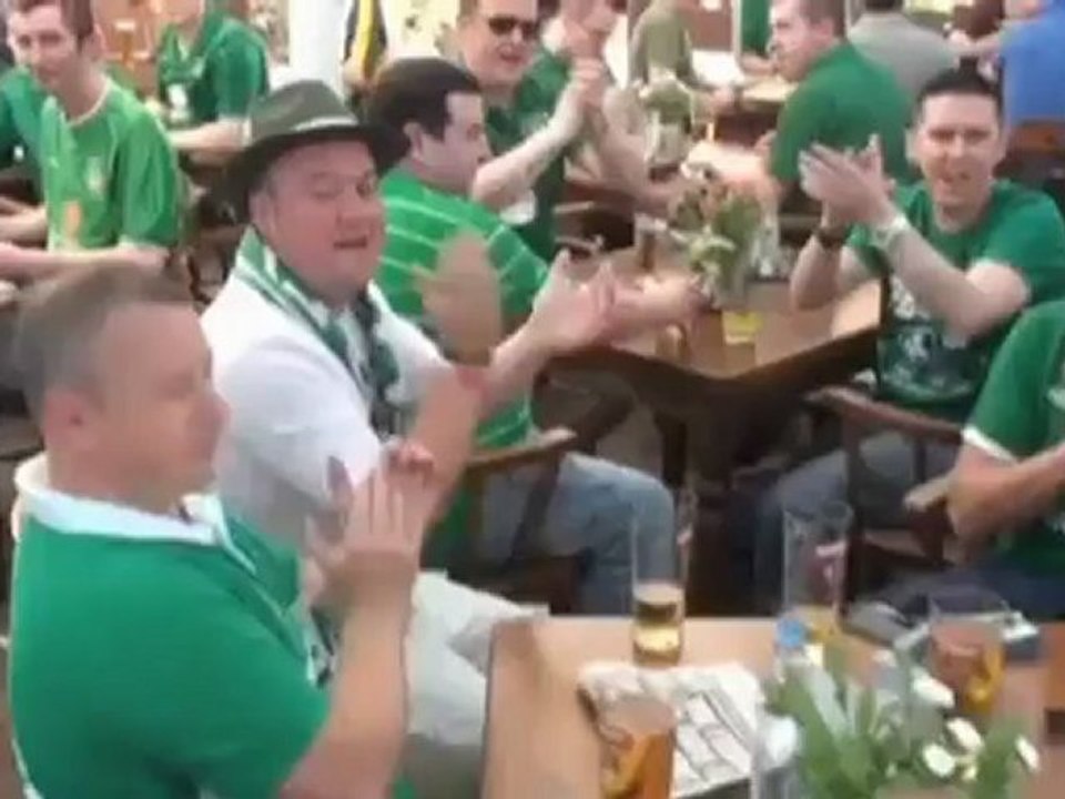 Irische Fans auch weiter in Feierlaune