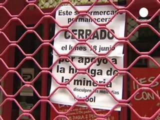 'Deadtowns' show solidarity with striking Spain miners