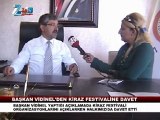 Başkan vidinel'den kiraz festivaline davet