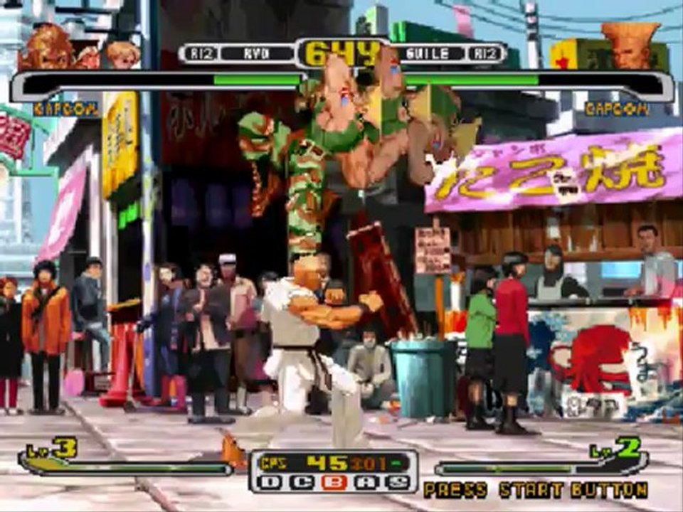 Capcom vs. SNK - Millennium Fight 2000 Pro Ryo, Joe, King Playthrough