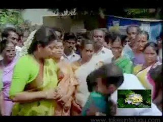 Babu Mohan with Brahmanandam & Sri Lakshmi 2 - Konguchatu Krishnudu