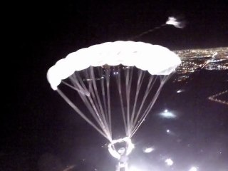 Red Bull - Skydiving Air Force 2012 USA At Electric Daisy Festival