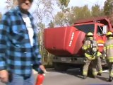 Dump Truck Fire Call Frampton Moncton